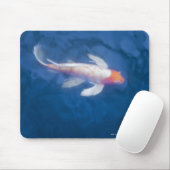 Japanische Koi-Fische im Teich, Hochwinkel Mousepad (Mit Mouse)