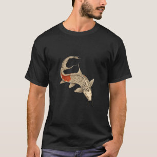 Japanische Koi-Fische. Japan Retro Feng Shui. Vint T-Shirt