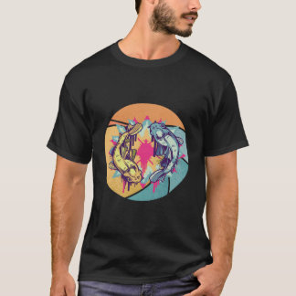 Japanische Koi-Fische Koi-Karpfen Teich Japan Koi- T-Shirt