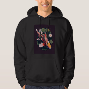 Japanische Koi-Fische Lotusblume Teich Seerose Sch Hoodie