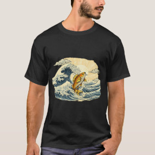 Japanische Koi-Fische Ukiyo-e T-Shirt