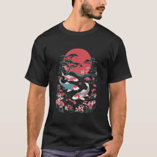 Japanische Koi-Fische  – Yin-Yang-Harmonie  T-Shirt