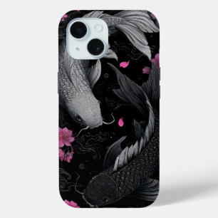 Japanische Koi Fish Dunkle Mode Case-Mate iPhone Hülle