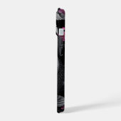 Japanische Koi Fish Dunkle Mode iPhone 15 Hülle (Linke Seite)