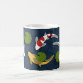 Japanische Koi Fish Pond Kaffee Tasse (Mittel)