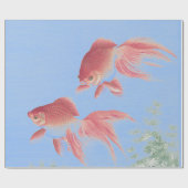 JAPANISCHE KOI FISH-Wrackpapier Geschenkpapier (Flach)