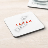 Japanische Kontur Getränkeuntersetzer (Linke Seite)