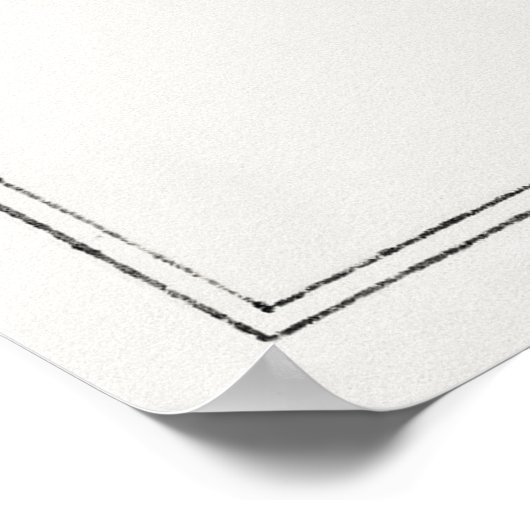 Japanische Krähen Poster (Ecke)