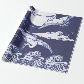 JAPANISCHE KRAKANE IN BLAUER EINPACKPAPIER (Ungerollt)