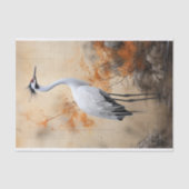 Japanische Krane 3 Decoupage Paper Seidenpapier (Vorderseite)