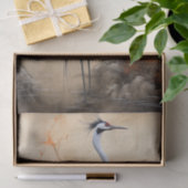 Japanische Krane 3 Decoupage Paper Seidenpapier (Geschenk)