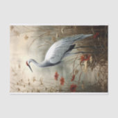 Japanische Krane 4 Decoupage Paper Seidenpapier (Vorderseite)