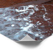 Japanische Krane "Langlebigkeit" Poster (Ecke)