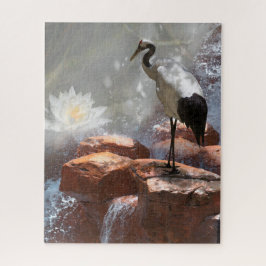 Japanische Krane "Langlebigkeit" Puzzle