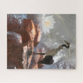 Japanische Krane "Langlebigkeit" Puzzle (Horizontal)