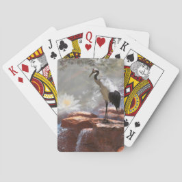 Japanische Krane "Langlebigkeit" Spielkarten