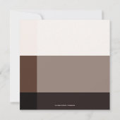 Japanische Krane Love Bird Bridal Dusche Einladung (Rückseite)