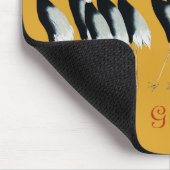 japanische Krane, Mousepad (Ecke)