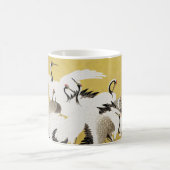 Japanische Krane Vintag Bird Classic Kaffeetasse (Mittel)