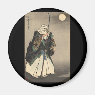Japanische Kriegermalerei. Circa 1922 Magnet