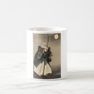 Japanische Kriegers-Malerei. Circa 1922 Kaffeetasse