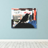 Japanische Kruge Leinwanddruck (Insitu (Holzboden))