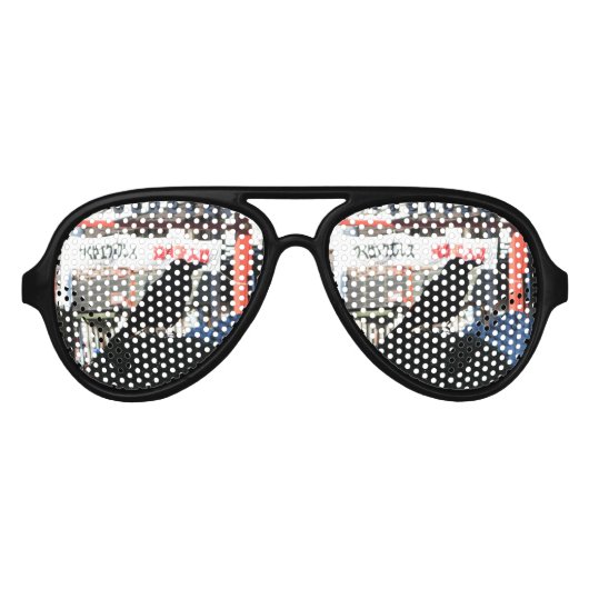 Japanische Kruge Partybrille (Vorderseite)