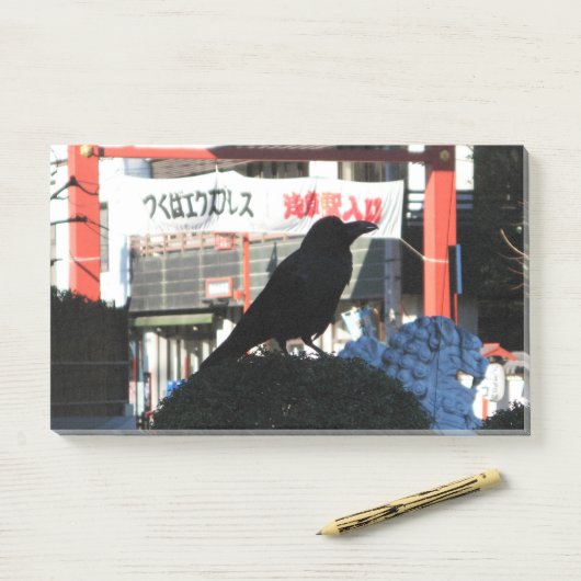 Japanische Kruge Post-it Klebezettel (Auf Schreibtisch)