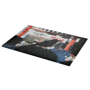 Japanische Kruge Schneidebrett