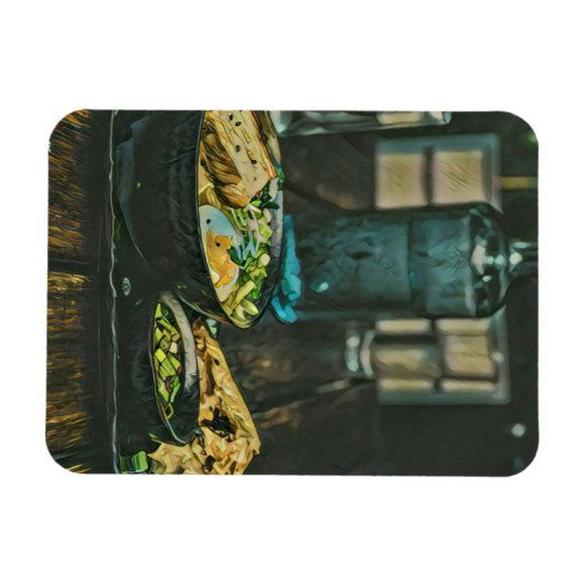 Japanische Küche Magnet (Horizontal)