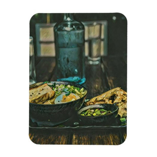 Japanische Küche Magnet (Vertikal)