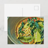 Japanische Küche Postkarte (Vorne/Hinten)