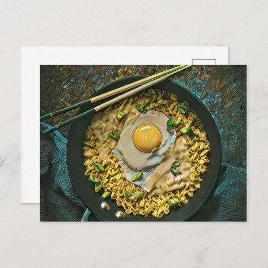 Japanische Küche Postkarte (Vorne/Hinten)