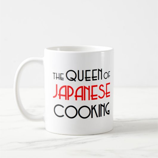 japanische Küchenkönigin Kaffeetasse (Links)