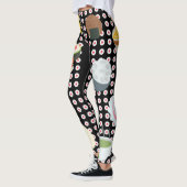 Japanische Kultur Emojis Leggings (Links)