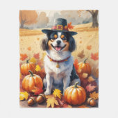 Japanische Kultur im Herbst lässt Erntedank Kunst Fleecedecke (Vorderseite)