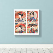 Japanische Kultur Leinwanddruck (Insitu (Holzboden))