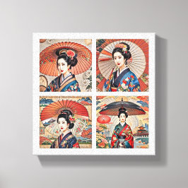 Japanische Kultur Leinwanddruck