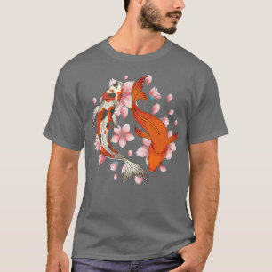 Japanische Kultur Taisho Sanke Koi Nishikigoi Saku T-Shirt