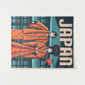 Japanische Kultur Wandteppich (Vorderseite (Horizontal))