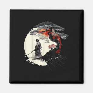 Japanische Kunst Aikido Baum des Lebens Frieden Ku Magnet