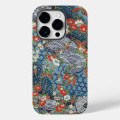 Japanische Kunst Blume Phone Case Iconic Art Cover (Rückseite)