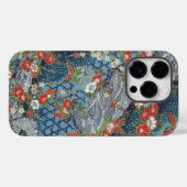 Japanische Kunst Blume Phone Case Iconic Art Cover (Rückseite (Horizontal))