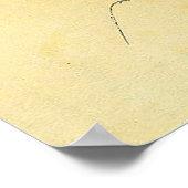 Japanische Kunst - ein Samurai mit einem Longbow u Poster (Ecke)