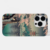 Japanische Kunst Fluss Phone Case Iconic Art Cover (Rückseite (Horizontal))