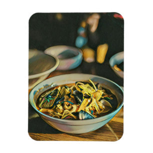 Japanische Kunst für Lebensmittelliebhaber Magnet