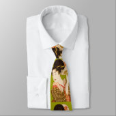 Japanische Kunst-Geisha-Entwurfs-Krawatte Krawatte (Gebunden)