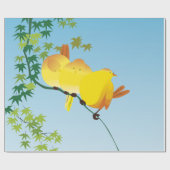 Japanische Kunst Geschenkpapier (Flach)