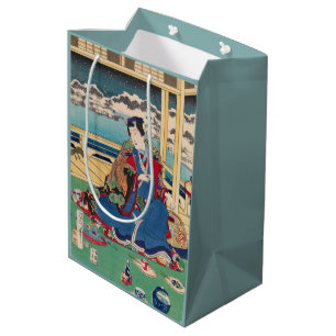 Japanische Kunst-Geschenktüte Mittlere Geschenktüte