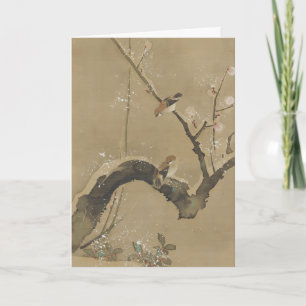 Japanische Kunst Grußkarte nach Maß Karte